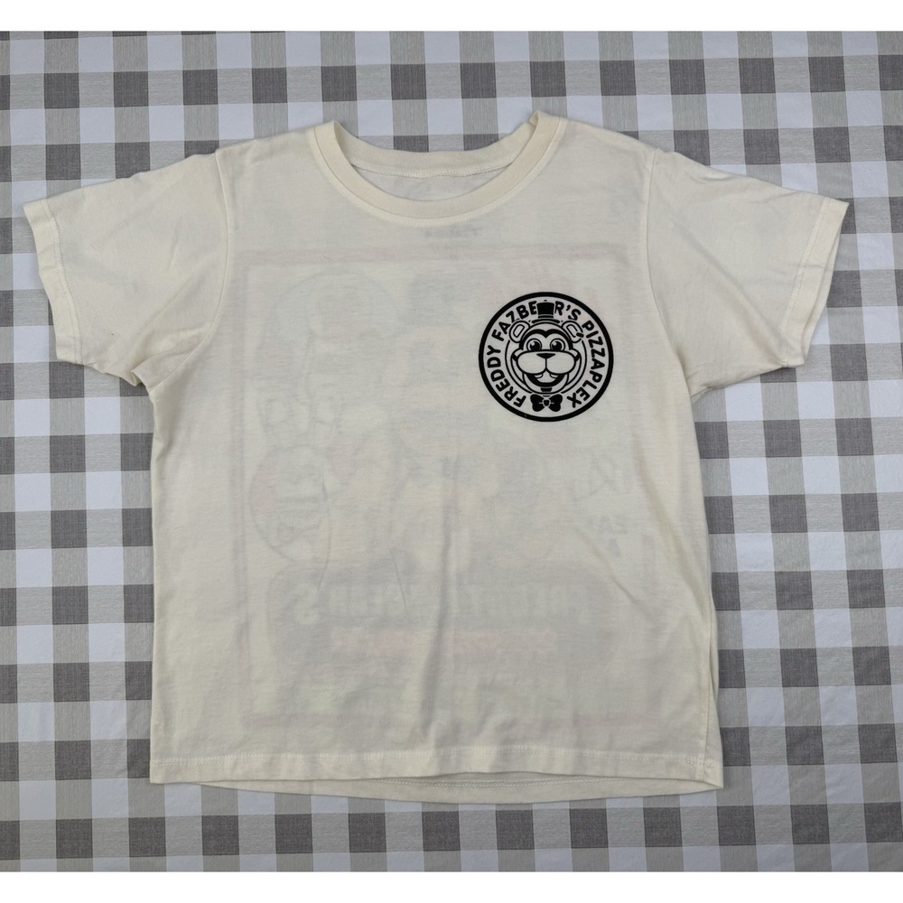 FNAF Cropped Baby Tee XS Five Nights at Freddys Graphic Y2K